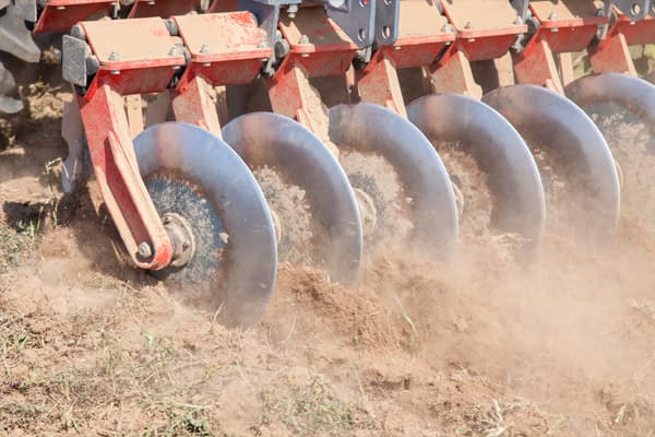 Tractores en Ribadumia